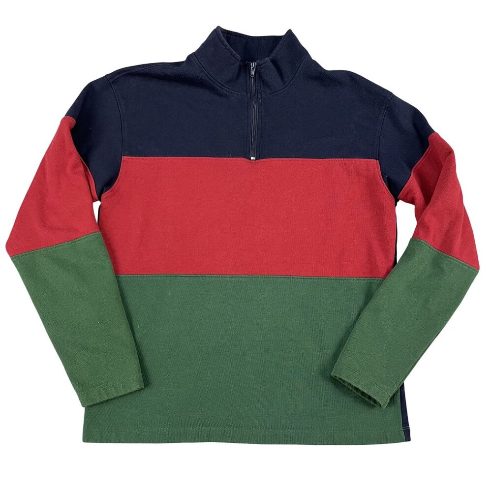 Pacsun Colorblock 1/4 Zip Sweatshirt‎ Sz Medium